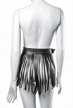 Erotische rok - Linten - Leder - Feest en Festival - BDSM kleding — thumbnail 3
