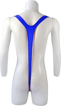Heren Mankini String Zwembroek V-Hals Strandoutfit Party Kleding — thumbnail 5