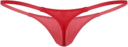 Herenslip Micro Slip G-String Rio Tanga Lage Taille Transparant Ondergoed Suède — thumbnail 7
