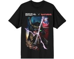 Unisex T-Shirt met Dead By Daylight Killer Realm Print - Zwart T-shirt