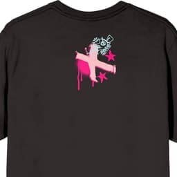 Zwart T-Shirt met Grote Jinx Art Print - League of Legends & Arcane Fans — thumbnail 4
