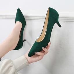 Elegante Dames Pumps met Lage Kittenhak en Puntige Neus - Comfortabele Bruidsschoenen — thumbnail 2