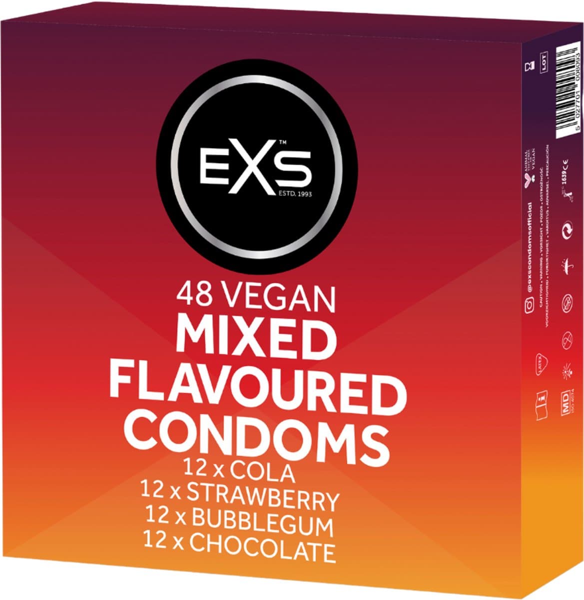EXS Mix Flavoured 48 condooms — afbeelding 1