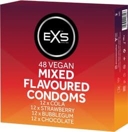 EXS Mix Flavoured 48 condooms — thumbnail 1