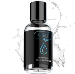 Kiiroo Aqua Glijmiddel op Waterbasis - 75 ml - Vegan - Plakt Niet & Speeltjes Proof - Transparant — thumbnail 1