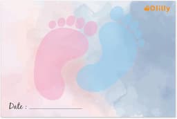 20 Gender Reveal Voorspellingskaarten voor Babyshower - Animatie & Spel — thumbnail 5