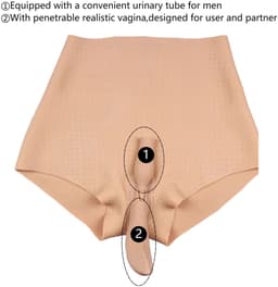 XX-DreamToys - Ultra Realistische Bodysuit met Vagina - Drag Queen - Beige - Maat S — thumbnail 4