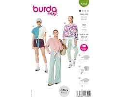 Naaipatroon Dames T-shirt in 3 Varianten Maat 34-48
