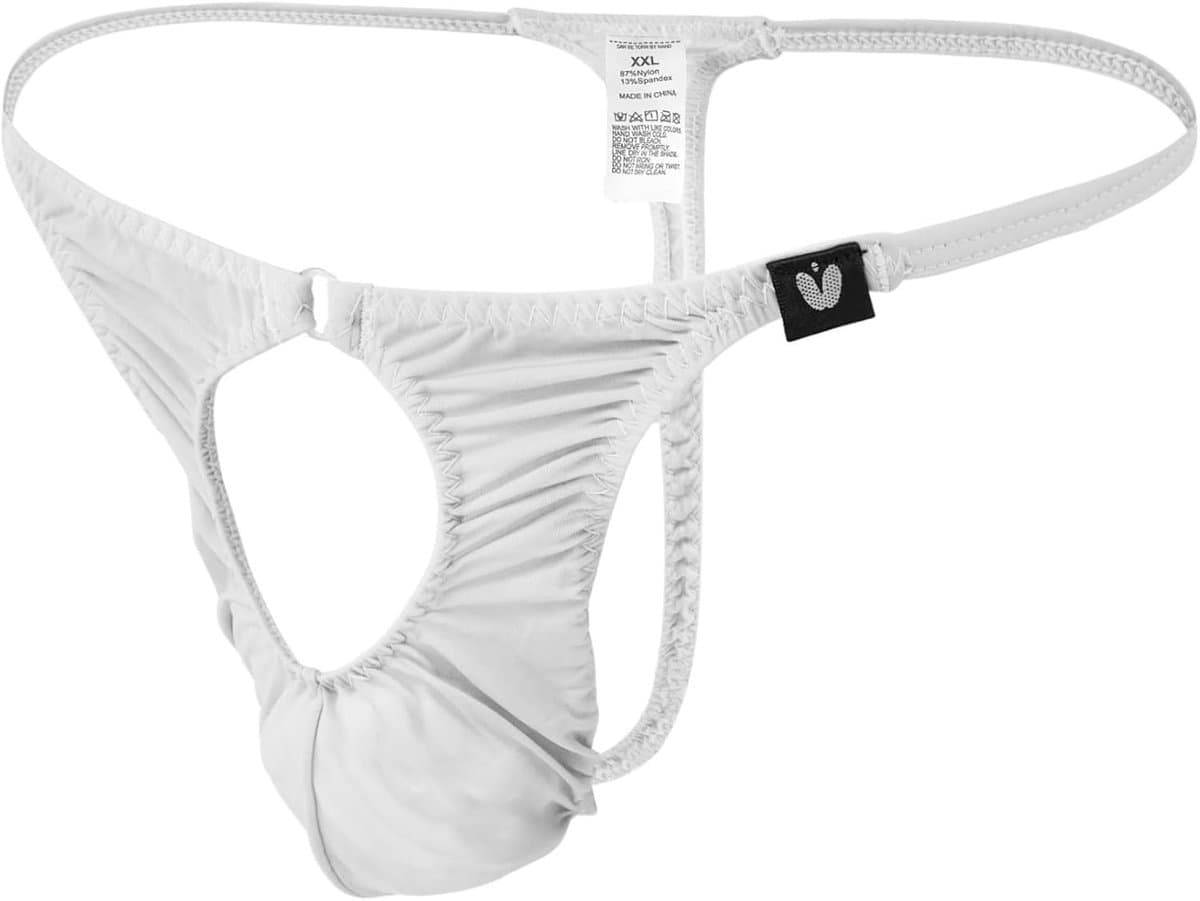 Heren String Tanga Sexy Ondergoed voor Mannen met Open Voorkant — afbeelding 1