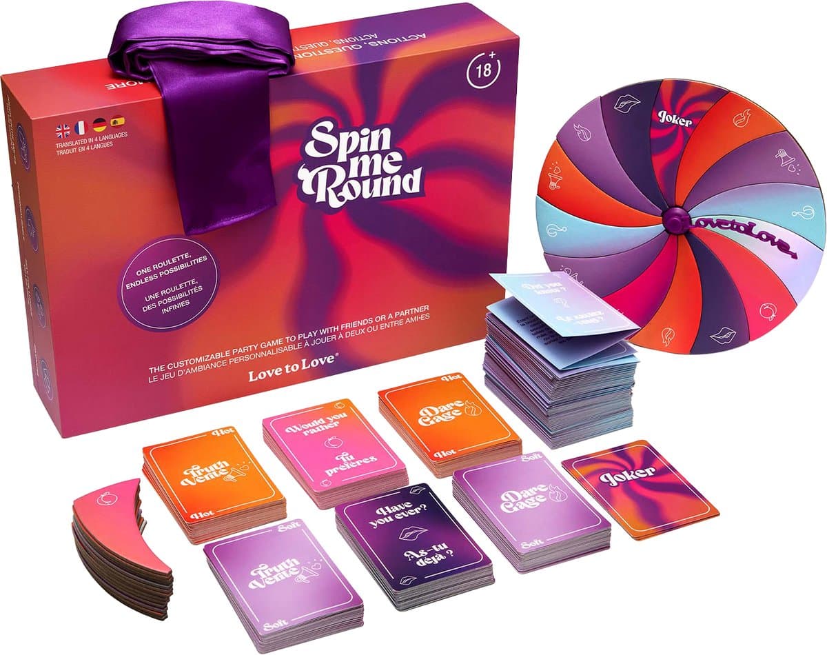 Love to Love - Spin me Round - Erotisch Kaartspel — afbeelding 1