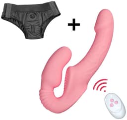 Strap U - Urge Strapless Strap-On Vibrator - Roze - Vrouw - Speeltjes - Moederdag - Strapon - voorbinddildo - Dildo - Vibrator - Penis - Buttplug - Sexy - Tril ei - Erotische - Man - Dames — thumbnail 1