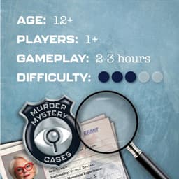 Moordspel - Mysteriespel Volwassenen - Cold Case Oplossen - Inclusief 39 Bewijsstukken - 35 x 1 cm — thumbnail 5