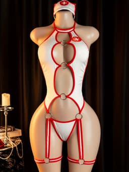 Sexy Verpleegster Lingerie - Zuster - Arts - Nurse — thumbnail 6