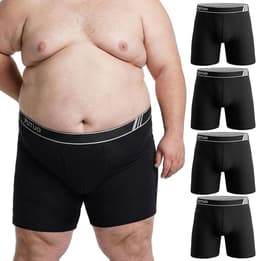 Heren Boxershorts - Ondergoed Lange Pijp - Dagelijks Comfort - Brede Tailleband Ondersteuning - Grote Maten - Multipack — thumbnail 1