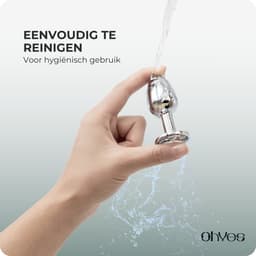 Metalen Buttplugs voor mannen en vrouwen - Buttplug Set 3-Delig - Anal & Butt Plug - Lila — thumbnail 9