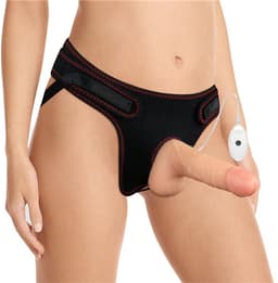LOVETOY Strap-on With Vibrating Dildo And Remote Control 7.0 — thumbnail 1