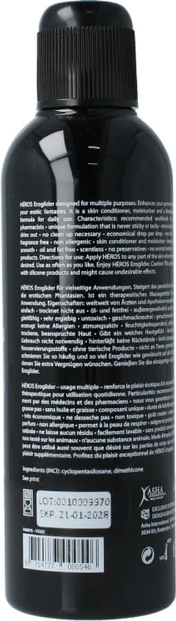 Heros Siliconen Glijmiddel - 200 ml — thumbnail 4