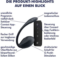 Satisfyer 'Geribbelde Petal Connect App', 11 cm — thumbnail 4