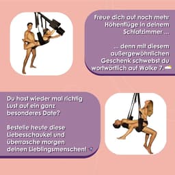 MKSS® Sex Schommel Volwassenen - Sex Stoel - Sex Toys voor Koppels - Zwart — thumbnail 5