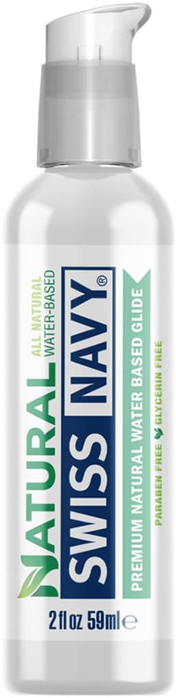 Swiss Navy Natural - Glijmiddel op Waterbasis - Alleen Natuurlijke Ingrediënten 59 ml — thumbnail 1