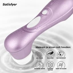 Satisfyer Pro 2 Next Generation, producttest 1,6 (GOED), clitoriszuiger met 11 intensiteitsniveaus, oplegvibrator met accutechnologie, waterdicht — thumbnail 2