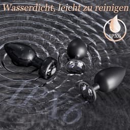 Lzwintrading - Buttplug Vibrator met APP Control - Vibrators voor Vrouwen & Mannen - Prostaat Stimulator - 3-Delige Siliconen Set - Butt Plug met 9 Vibratie Standen - Sex Toys voor Koppels - Anale Speeltjes - Vibrerende Buttplug - Anaal Dildo — thumbnail 3