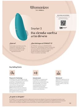 Womanizer Starlet 3 - Luchtdrukvibrator - Aqua — thumbnail 5