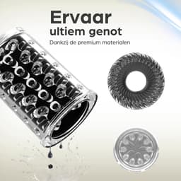 Niko – Blowjob Simulator met Zuig-, Stoot- & Rotatiefunctie – 9 Standen – Automatische Masturbator voor Mannen – Pocket Pussy – IPX7 Waterdicht – USB Oplaadbaar – LCD Display — thumbnail 7