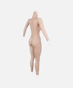Siliconen Bodysuit – Cup D- Realistisch Vrouwenlichaam – Siliconen Borsten- Nep Borsten- Voor Cosplay & Crossdress — thumbnail 2