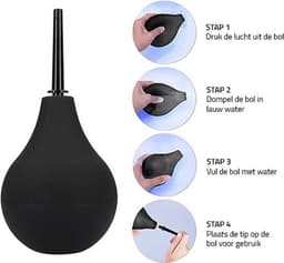 Erovibes Anaal Douche – Intieme Douche / Klysma – 16 cm – Zachte & Grondige Reiniging – Herbruikbaar — thumbnail 6