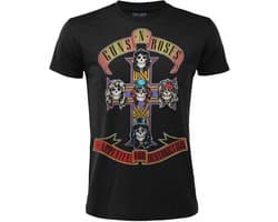 T-shirt Hard Rock Band Album Merchandise Unisex Zwart