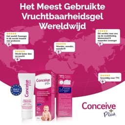 Conceive Plus Glijmiddel + 2 x Zwangerschapstest Telano Premium Midstream — thumbnail 7