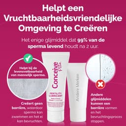 Conceive Plus Glijmiddel + 6x Zwangerschapstest Telano Premium Midstream - Sneller Zwanger Worden. — thumbnail 8