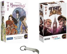 Time Bomb en Hanamikoji Gezelschapsspellenpakket met Flesopener — thumbnail 1