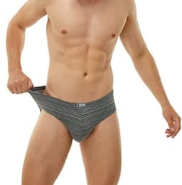 Gestreepte Bamboe Boxershorts voor Heren - 5 Stuks, Ultrazacht en Ademend Ondergoed — thumbnail 3