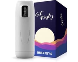 ONLYTOYS® Vortex - Premium Masturbator voor Mannen - Pocket Pussy - Blowjob Simulator - Sex Toys voor Mannen - Masturbators Man - Electrisch - Automatisch - White