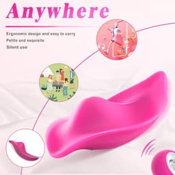 Panty Vibrator voor Vrouwen – Draagbare Clitorisstimulator met Afstandsbediening & APP – 12 Vibratiestanden – Stil & Discreet – Seksspeeltje voor Koppels — thumbnail 6