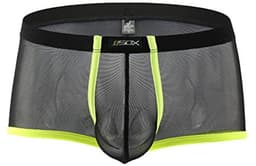 Drelaar Comfortabele zijdeachtige onderbroek voor heren, sexy doorschijnende boxershort — thumbnail 2