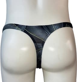 LekkerStout Slim Fit String - Zwart - Sexy Herenondergoed | M | ( LS112 ) — thumbnail 2