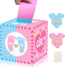 Geslacht Onthullen Speldoos met Stemkaarten voor Baby Shower — thumbnail 1