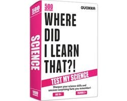 Trivia-spel voor volwassenen met 500 vragen - Leuke trivia-kaarten voor families en vrienden - Geweldige bordspellen voor feestjes