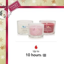 Giftset met 6 Geurende Stearin Kaarsen - Sneeuw Globe Wonderland Collectie - Perfecte Cadeaus voor Vrouwen — thumbnail 3