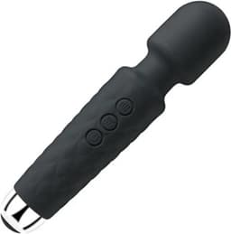 Personal Massager & Magic Wand Vibrator - G Spot Vibrator & Clitoris Stimulator - Stille Vibrators voor Vrouwen - Sex Toys ook voor Koppels - Erotiek - Obsidian Black — thumbnail 2
