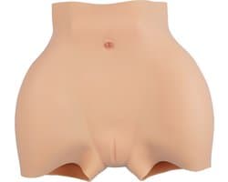 Bodysuit (kort model) - brede heupen en ronde billen - met kunstvagina - Crossdresser - Transgender - Mastectomie - Wearable body - Femboy - Cosplay - 100% hypoallergene medische siliconen - Body4Everybody
