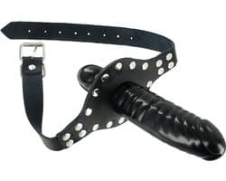 Strict Leather Dildo mondstuk met riem