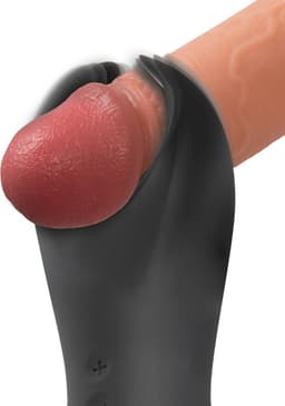 Lusty Eikel Vibrator - Vibrerende Masturbator - 10 Standen - Gemaakt van Siliconen - Oplaadbaar - Vibrator voor mannen — thumbnail 9