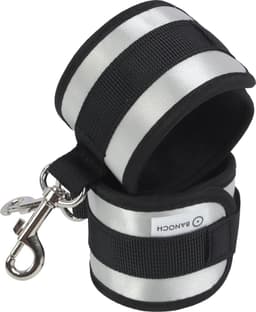 Banoch | Cuffs Grey | Comfortabele en zachte handboeien | soft bondage — thumbnail 6
