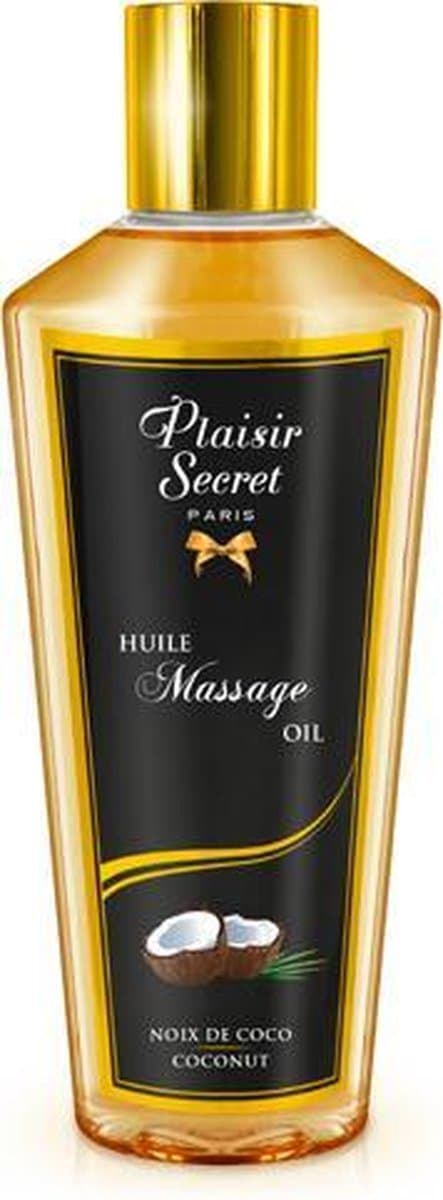 Plaisir Secret - Coconut Massage Oil 250 ml — afbeelding 1