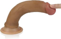 Dual Silcone dildo 7" zeer realistisch — thumbnail 5