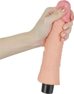 Lovetoy Realistische zachte vibrator 21 cm — thumbnail 4